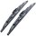 2 x CLASSIC Scheibenwischer kompatibel für Chevrolet Matiz | Typ M200 M250 | BJ 2005-2010 ( 2er Set: 550mm /  325mm )