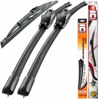 Complete Set Windshield Wiper Front+Rear for Volvo V50 Yr...