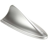 Shark Roof Antenna Dummy Shark Fin Shark Antenna Design Decor Dummy Silver