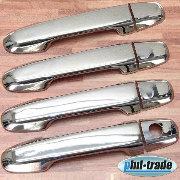 Chrome door handle covers stainless steel for Toyota Auris | Type E180 | BJ 2012-2019