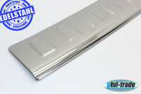 Stainless Steel Boot Sill Chrome for Vauxhall Zafira B 2005-2014 with Splay