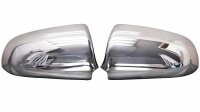 STAINLESS STEEL MIRROR CAPS for AUDI A3 8P, A4 B6 B7, A6 4F | all Bj 2000-2008
