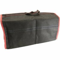 large trunk bag tool bag RED BLACK with Velcro 48 x 15.5 x 25.5cm