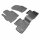 Rubber floor mats for Mitsubishi ASX | Citroen C4 Aircross | Peugeot 4008 from 2010