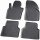 3D Gummi Fußmatten kompatibel für  VW Tiguan 5N | BJ 2007 - 2016 | Auto Gummimatten | Passgenau | mit Rand | schwarz
